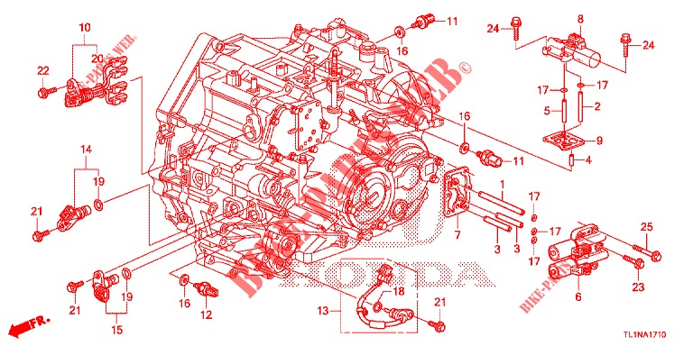 SENSOR/SOLENOIDE (DIESEL) para Honda ACCORD DIESEL 2.2 LUXURY 4 Puertas 5 velocidades automática 2014