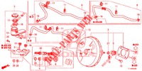 CILINDRO MAESTRO DE FRENO/ALIMENTACION MAESTRA (LH) para Honda ACCORD DIESEL 2.2 EXECUTIVE H 4 Puertas 6 velocidades manual 2014