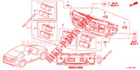 CONTROL DE CALEFACTOR  para Honda ACCORD 2.0 COMFORT 4 Puertas 6 velocidades manual 2015