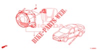 LAMPARA ANTINIEBLA  para Honda ACCORD 2.0 ELEGANCE 4 Puertas 6 velocidades manual 2015