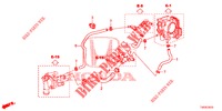 MANGUERA DE AGUA/CONDUCTO DE CALEFACTOR (1.4L) para Honda CIVIC 1.4 COMFORT 5 Puertas 6 velocidades manual 2012