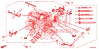 CONJ. DE CABLES DE MOTOR (1.4L) para Honda CIVIC 1.4 S 5 Puertas 6 velocidades manual 2012