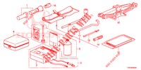 HERRAMIENTAS/GATO  para Honda CIVIC 1.4 S 5 Puertas 6 velocidades manual 2012