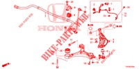 ARTICULACION DELANTERA  para Honda CIVIC 1.8 COMFORT 5 Puertas 6 velocidades manual 2012