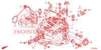 CAJA DE ENGRANAJE DE P.S.  para Honda CIVIC 1.8 COMFORT 5 Puertas 6 velocidades manual 2012