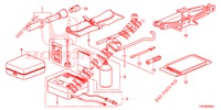 HERRAMIENTAS/GATO  para Honda CIVIC 1.8 COMFORT 5 Puertas 6 velocidades manual 2012