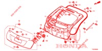 PANEL DE PUERTA TRASERA(2D)  para Honda CIVIC 1.8 COMFORT 5 Puertas 6 velocidades manual 2012