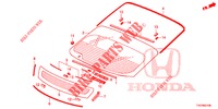 PARABRISAS DELANTERO/ PARABRISAS TRASERA  para Honda CIVIC 1.8 COMFORT 5 Puertas 6 velocidades manual 2012