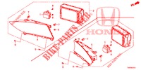 VISUALIZADOR CENTRAL  para Honda CIVIC 1.8 COMFORT 5 Puertas 6 velocidades manual 2012