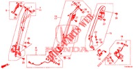 ASIENTO DELANTERO/CINTURONES DE SEGURIDAD  para Honda CIVIC 1.8 COMFORT 5 Puertas 5 velocidades automática 2012