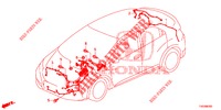 CONJUNTO DE ALAMBRES (1) (LH) para Honda CIVIC 1.8 COMFORT 5 Puertas 5 velocidades automática 2012