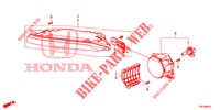 FAROS ANTINIEBLA / LUCES DE CONDUCCIÓN para Honda CIVIC 1.8 COMFORT 5 Puertas 5 velocidades automática 2012