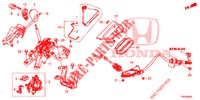 PALANCA SELECTORA (LH) para Honda CIVIC 1.8 COMFORT 5 Puertas 5 velocidades automática 2012