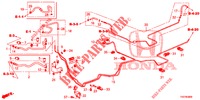 TUBERIA DE COMBUSTIBLE (LH) para Honda CIVIC 1.8 COMFORT 5 Puertas 5 velocidades automática 2012
