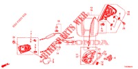 CERRADURAS PUERTA TRAS./MANIJA EXTERIOR  para Honda CIVIC 1.8 EXECUTIVE 5 Puertas 5 velocidades automática 2012