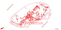 CONJUNTO DE ALAMBRES (3) (LH) para Honda CIVIC 1.8 EXECUTIVE 5 Puertas 5 velocidades automática 2012