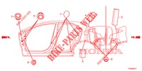 ANILLO (LATERAL) para Honda CIVIC 1.8 S 5 Puertas 6 velocidades manual 2012