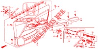 RECUBRIMIENTO DE PUERTA (LH) para Honda CIVIC 1.8 S 5 Puertas 5 velocidades automática 2012