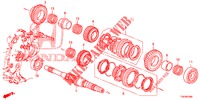 EJE PRINCIPAL (DIESEL) (2.2L) para Honda CIVIC DIESEL 2.2 ELEGANCE 5 Puertas 6 velocidades manual 2012