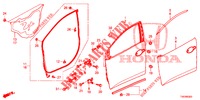PANELES DE PUERTA DEL.(2D)  para Honda CIVIC DIESEL 2.2 ELEGANCE 5 Puertas 6 velocidades manual 2012