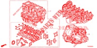 CONJ. DE MOTOR/ENS. DE TRANSMISION (DIESEL) (2.2L) para Honda CIVIC DIESEL 2.2 EXCLUSIVE 5 Puertas 6 velocidades manual 2012