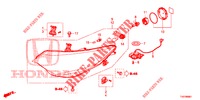 FARO DELANTERO (HID) para Honda CIVIC DIESEL 2.2 EXCLUSIVE 5 Puertas 6 velocidades manual 2012
