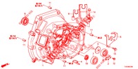 ALOJAMIENTO DE EMBRAGUE  para Honda CIVIC 1.4 COMFORT 5 Puertas 6 velocidades manual 2013