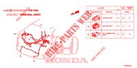 CONECTOR ELECTRICO (ARRIERE) para Honda CIVIC 1.4 COMFORT 5 Puertas 6 velocidades manual 2013