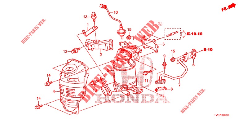 CONVERTIDOR DE PAR TORSOR (1.4L) para Honda CIVIC 1.4 COMFORT 5 Puertas 6 velocidades manual 2013