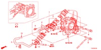 CUERPO MARIPOSA GASES (1.4L) para Honda CIVIC 1.4 S 5 Puertas 6 velocidades manual 2013