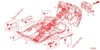ALFOMBRA DE PISO/AISLADOR  para Honda CIVIC 1.4 EXECUTIVE 5 Puertas 6 velocidades manual 2013