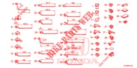 BANDA DE JUEGO DE CABLES/SOPORTE(RH)  para Honda CIVIC 1.4 EXECUTIVE 5 Puertas 6 velocidades manual 2013