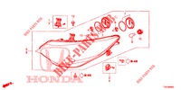 FARO DELANTERO  para Honda CIVIC 1.4 EXECUTIVE 5 Puertas 6 velocidades manual 2013