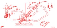 MANGUERA DE AGUA/CONDUCTO DE CALEFACTOR (1.4L) (LH) para Honda CIVIC 1.4 EXECUTIVE 5 Puertas 6 velocidades manual 2013