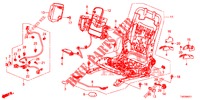 ASIENTO DEL. (G.) (HAUTEUR MANUELLE) para Honda CIVIC 1.8 COMFORT 5 Puertas 6 velocidades manual 2013