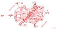 ANILLO (INFERIEUR) para Honda CIVIC 1.8 EXECUTIVE 5 Puertas 6 velocidades manual 2013
