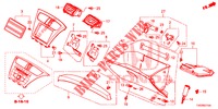 GUARNICION DE INSTRUMENTO (COTE DE PASSAGER) (LH) para Honda CIVIC 1.8 EXECUTIVE 5 Puertas 6 velocidades manual 2013