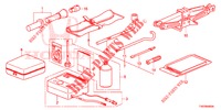HERRAMIENTAS/GATO  para Honda CIVIC 1.8 EXECUTIVE 5 Puertas 6 velocidades manual 2013