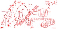LAVAPARABRISAS DELANTERO (2D)  para Honda CIVIC 1.8 EXECUTIVE 5 Puertas 6 velocidades manual 2013