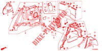 RECUBR. LADO PORTAEQU.  para Honda CIVIC 1.8 EXECUTIVE 5 Puertas 6 velocidades manual 2013