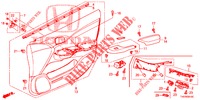 RECUBRIMIENTO DE PUERTA (LH) para Honda CIVIC 1.8 EXECUTIVE 5 Puertas 6 velocidades manual 2013