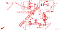 ARTICULACION DELANTERA  para Honda CIVIC DIESEL 2.2 EXECUTIVE 5 Puertas 6 velocidades manual 2013