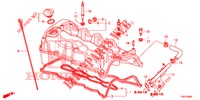 CUBIERTA CULATA CILINDRO (DIESEL) (2.2L) para Honda CIVIC DIESEL 2.2 EXECUTIVE 5 Puertas 6 velocidades manual 2013
