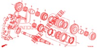 EJE PRINCIPAL (DIESEL) (2.2L) para Honda CIVIC DIESEL 2.2 EXECUTIVE 5 Puertas 6 velocidades manual 2013