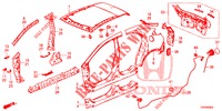 PANELES EXTERIORES/PANEL TRASERO  para Honda CIVIC DIESEL 2.2 EXECUTIVE 5 Puertas 6 velocidades manual 2013