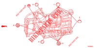 ANILLO (INFERIEUR) para Honda CIVIC DIESEL 2.2 S 5 Puertas 6 velocidades manual 2013