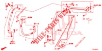 ACONDICIONADOR DE AIRE (DURITES/TUYAUX) (LH) para Honda CIVIC 1.4 ELEGANCE 5 Puertas 6 velocidades manual 2015