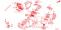 UNIDAD DE MANDO (CABINE) (1) (LH) para Honda CIVIC 1.4 ELEGANCE 5 Puertas 6 velocidades manual 2015