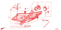 FARO DELANTERO (LED) para Honda CIVIC DIESEL 1.6 EXCLUSIVE 5 Puertas 6 velocidades manual 2015