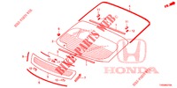 PARABRISAS DELANTERO/ PARABRISAS TRASERA  para Honda CIVIC DIESEL 1.6 EXCLUSIVE 5 Puertas 6 velocidades manual 2015